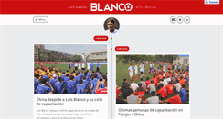 Desktop Screenshot of luismanuelblanco.com